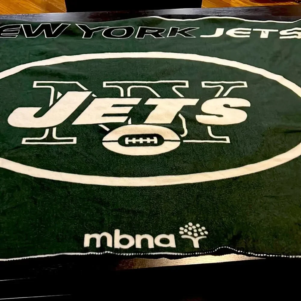 New York Jets Polyester Soft Throw Blanket
